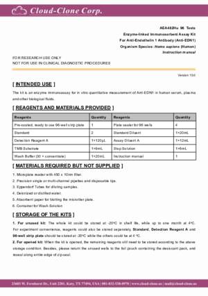 ELISA-Kit-for-Anti-Endothelin-1-Antibody-(Anti-EDN1)-AEA482Hu.pdf