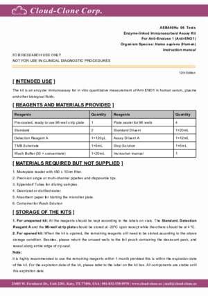 ELISA-Kit-for-Anti-Enolase-1-Antibody-(Anti-ENO1)-AEB449Hu.pdf