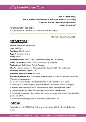 Active-Platelet-Endothelial-Cell-Adhesion-Molecule-(PECAM1)-APA363Hu61.pdf