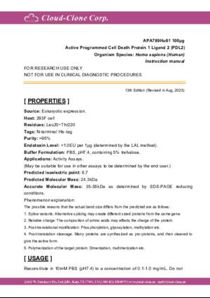 Active-Programmed-Cell-Death-Protein-1-Ligand-2-(PDL2)-APA789Hu61.pdf