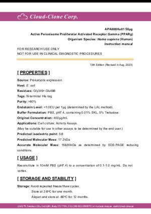 Active-Peroxisome-Proliferator-Activated-Receptor-Gamma-(PPARg)-APA886Hu01.pdf