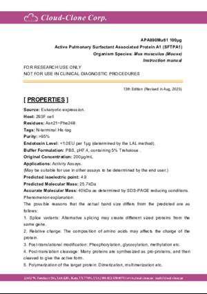 Active-Pulmonary-Surfactant-Associated-Protein-A1-(SFTPA1)-APA890Mu61.pdf