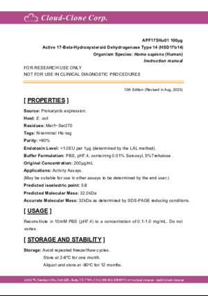 Active-17-Beta-Hydroxysteroid-Dehydrogenase-Type-14-(HSD17b14)-APF175Hu01.pdf