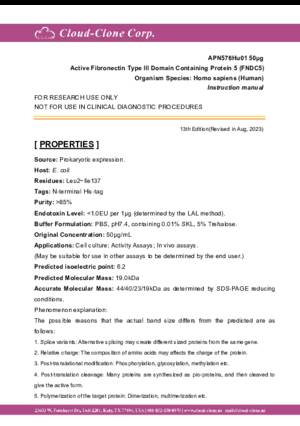 Active-Fibronectin-Type-III-Domain-Containing-Protein-5-(FNDC5)-APN576Hu01.pdf