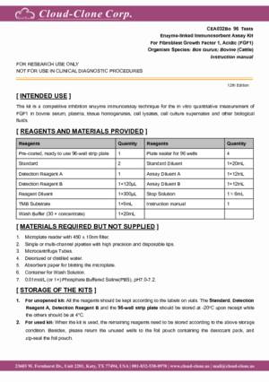 ELISA-Kit-for-Fibroblast-Growth-Factor-1--Acidic-(FGF1)-CEA032Bo.pdf