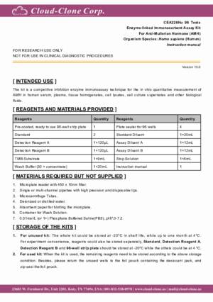 ELISA-Kit-for-Anti-Mullerian-Hormone-(AMH)-CEA228Hu.pdf