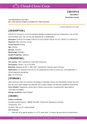 Mouse-C3H-10T1-2-Embryonic-Fibroblasts-(C3H-10T1-2)-CSI370Mu11.pdf