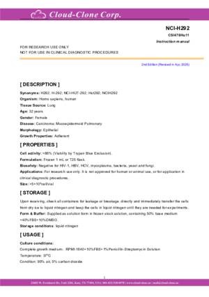 Human-NCI-H292-Lung-Carcinoma-Cells-(NCI-H292)-CSI478Hu11.pdf