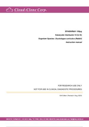 Eukaryotic-Interleukin-10-(IL10)-EPA056Rb61.pdf