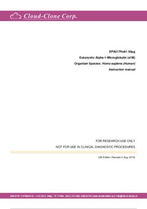 Eukaryotic-Alpha-1-Microglobulin-(a1M)-EPA217Hu61.pdf