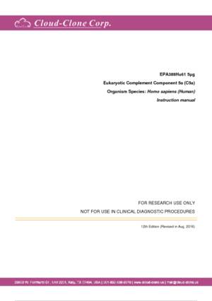 Eukaryotic-Complement-Component-5a-(C5a)-EPA388Hu61.pdf