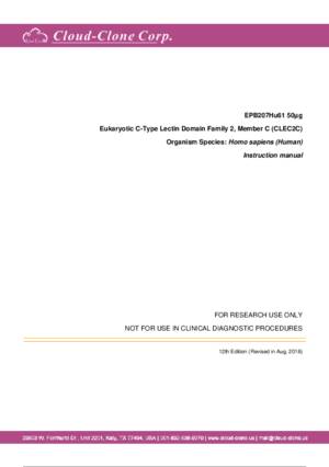 Eukaryotic-C-Type-Lectin-Domain-Family-2--Member-C-(CLEC2C)-EPB207Hu61.pdf