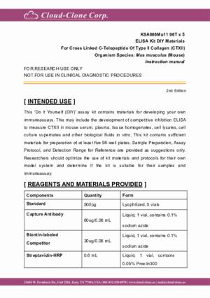 ELISA-Kit-DIY-Materials-for-Cross-Linked-C-Telopeptide-Of-Type-II-Collagen-(CTXII)-KSA686Mu11.pdf