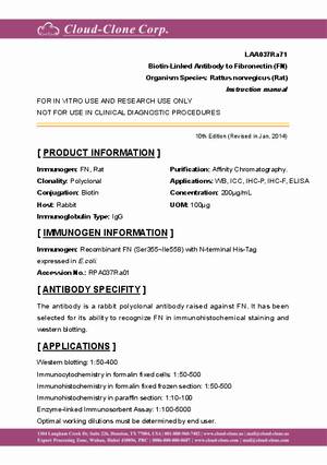 Biotin-Linked-Monoclonal-Antibody-to-Fibronectin-(FN)-LAA037Ra71.pdf