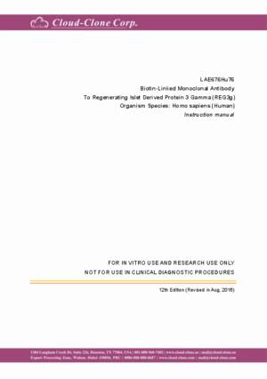 Biotin-Linked-Monoclonal-Antibody-to-Regenerating-Islet-Derived-Protein-3-Gamma-(REG3g)-LAE676Hu76.pdf