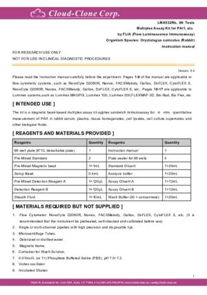 Multiplex-Assay-Kit-for-Plasminogen-Activator-Inhibitor-1-(PAI1)--etc--by-FLIA-(Flow-Luminescence-Immunoassay)-LMA532Rb.pdf