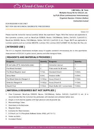 Multiplex-Assay-Kit-for-Collagen-Type-II-Alpha-1-(COL2a1)--etc--by-FLIA-(Flow-Luminescence-Immunoassay)-LMD194Ga.pdf