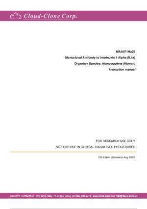 Monoclonal-Antibody-to-Interleukin-1-Alpha-(IL1a)-MAA071Hu22.pdf