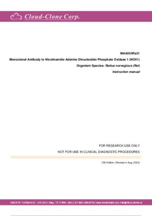 Monoclonal-Antibody-to-Nicotinamide-Adenine-Dinucleotide-Phosphate-Oxidase-1-(NOX1)-MAA554Ra21.pdf