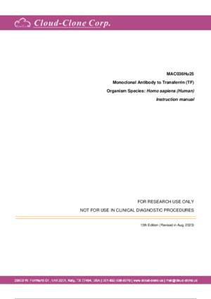 Monoclonal-Antibody-to-Transferrin-(TF)-MAC036Hu25.pdf