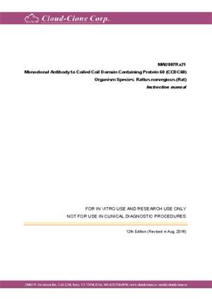 Monoclonal-Antibody-to-Coiled-Coil-Domain-Containing-Protein-60-(CCDC60)-MAU807Ra21.pdf