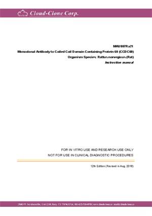 Monoclonal-Antibody-to-Coiled-Coil-Domain-Containing-Protein-60-(CCDC60)-MAU807Ra21.pdf