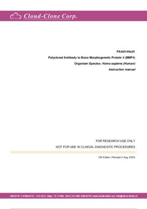 Polyclonal-Antibody-to-Bone-Morphogenetic-Protein-4-(BMP4)-PAA014Hu01.pdf