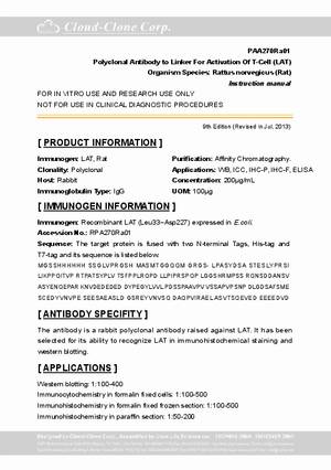 Polyclonal-Antibody-to-Linker-For-Activation-Of-T-Cell--LAT--PAA270Ra01.pdf