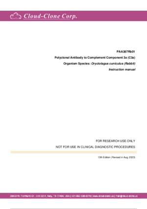Polyclonal-Antibody-to-Complement-Component-3a-(C3a)-PAA387Rb01.pdf