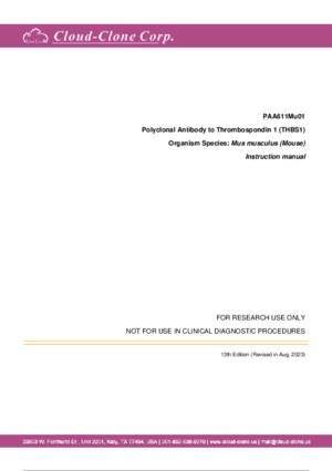 Polyclonal-Antibody-to-Thrombospondin-1-(THBS1)-PAA611Mu01.pdf