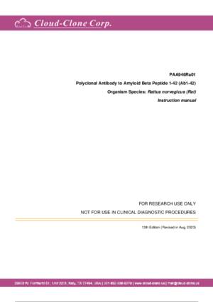 Polyclonal-Antibody-to-Amyloid-Beta-Peptide-1-42-(Ab1-42)-PAA946Ra01.pdf