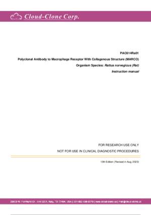 Polyclonal-Antibody-to-Macrophage-Receptor-With-Collagenous-Structure-(MARCO)-PAC614Ra01.pdf