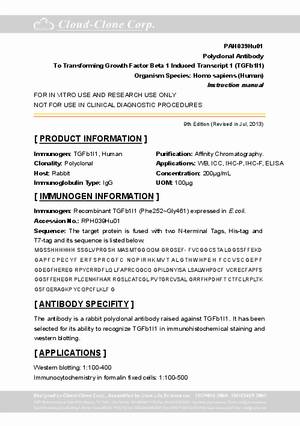 Polyclonal-Antibody-to-Transforming-Growth-Factor-Beta-1-Induced-Transcript-1--TGFb1I1--PAH039Hu01.pdf