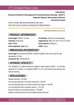 Polyclonal-Antibody-to-Diacylglycerol-O-Acyltransferase-Homolog-1--DGAT1--PAJ273Hu01.pdf