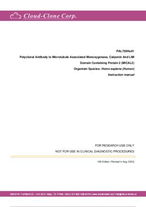 Polyclonal-Antibody-to-Microtubule-Associated-Monoxygenase--Calponin-And-LIM-Domain-Containing-Protein-2-(MICAL2)-PAL730Hu01.pdf