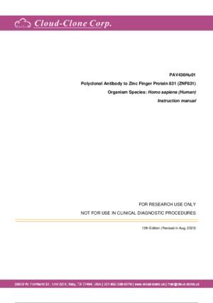 Polyclonal-Antibody-to-Zinc-Finger-Protein-831-(ZNF831)-PAV436Hu01.pdf