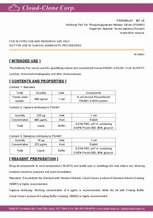 Antibody-Pair-for-Phosphoglycerate-Mutase-1--Brain-(PGAM1)-PSE528Hu01.pdf