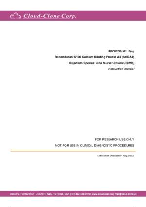 Recombinant-S100-Calcium-Binding-Protein-A4-(S100A4)-RPC020Bo01.pdf