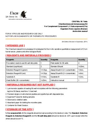 CLIA-Kit-for-Complement-Component-1--S-Subcomponent--C1s--C91674Hu.pdf