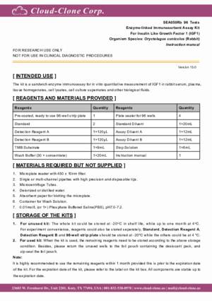 ELISA-Kit-for-Insulin-Like-Growth-Factor-1-(IGF1)-SEA050Rb.pdf