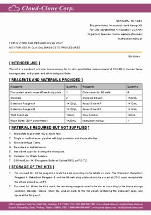 ELISA-Kit-for-Cholecystokinin-A-Receptor-(CCKAR)-SEA104Hu.pdf