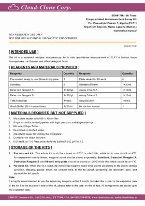 ELISA-Kit-for-Proteolipid-Protein-1--Myelin-(PLP1)-SEA417Hu.pdf