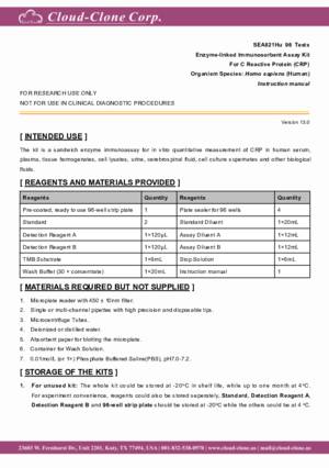 ELISA-Kit-for-C-Reactive-Protein-(CRP)-SEA821Hu.pdf