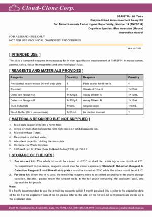 ELISA-Kit-for-Tumor-Necrosis-Factor-Ligand-Superfamily--Member-14-(TNFSF14)-SEA827Mu.pdf