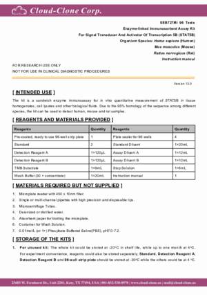 ELISA-Kit-for-Signal-Transducer-And-Activator-Of-Transcription-5B-(STAT5B)-SEB727Mi.pdf