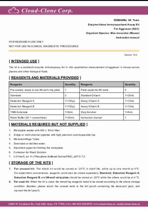 ELISA-Kit-for-Aggrecan-(AGC)-SEB908Mu.pdf