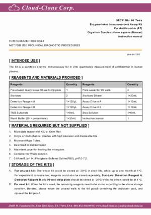 ELISA-Kit-for-Antithrombin-(AT)-SEC313Hu.pdf