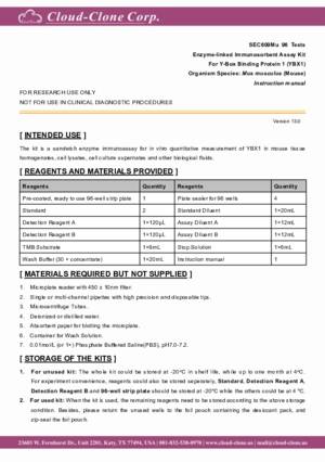 ELISA-Kit-for-Y-Box-Binding-Protein-1-(YBX1)-SEC609Mu.pdf