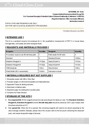 ELISA-Kit-for-Transient-Receptor-Potential-Cation-Channel-Subfamily-V--Member-1-(TRPV1)-E95839Mu.pdf