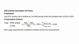 Superoxide Dismutase Assay Kit